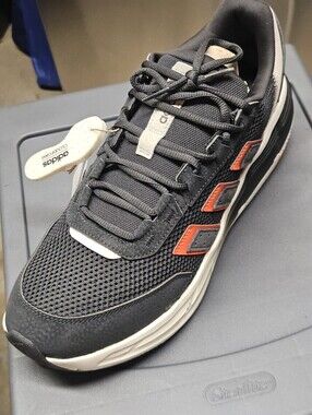 ​Adidas Astrastar Cloudfoam Sneakers Carbon Impact Orange Men Size 13 NWT